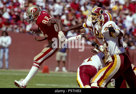 San Francisco, California, USA. 4th Dec, 1994. San Francisco 49ers vs. Atlanta  Falcons at Candlestick Park Sunday, December 4, 1994. 49ers beat Falcons  50-14. San Francisco 49ers running back Dexter Carter Credit: