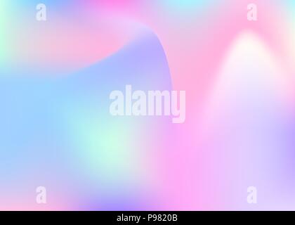 Holographic abstract background. Stock Vector