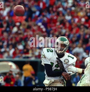 ABC Monday Night Football NFL, Randall Cunningham de la Philadelphia Eagles  (1994), 1970-présent, (c)ABC/courtesy Everett Photo Stock - Alamy