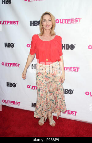 West Hollywood, CA, USA. 15th July, 2018. 15 July 2018- West Hollywood, California - Sharon Lawrence. Outfest Documentary Competition Screening Of ''Every Act Of Life'' held at the Directors Guild Of America. Photo Credit: Faye Sadou/AdMedia Credit: Faye Sadou/AdMedia/ZUMA Wire/Alamy Live News Stock Photo