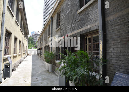 July 16, 2018 - Nanjin, Nanjin, China - Nanjing, CHINA-The Liji Alley Comfort Women Museum, located in Nanjing, east China's Jiangsu Province, is the largest former site of comfort women in Asia.The Liji Alley Comfort Women Museum, Nanjing, has begun to collate information on military brothels, or ''comfort stations, '' established by the Japanese invaders during its occupation of the eastern city during World War II. The investigation will result in a comprehensive record of Japan's war crimes, according to museum curator Su Zhiliang, and the evidence will be used as supporting documentation  Stock Photo