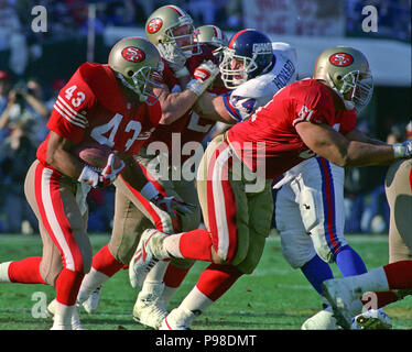 October 23, 1994 - San Francisco, California, U.S - San Francisco 49ers vs.  Tampa Bay Buccaneers at Candlestick Park Sunday, October 23, 1994. 49ers  beat Buccaneers 41-16. San Francisco 49ers defensive back