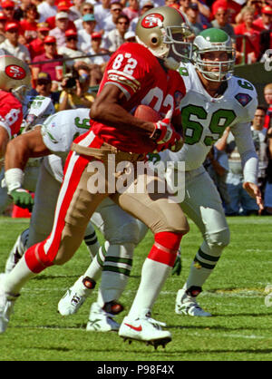 October 2, 1994 - San Francisco, California, U.S - San Francisco 49ers vs.  Philadelphia Eagles at Candlestick Park Sunday, October 2, 1994. Eagles  beat 49ers 40-8. San Francisco 49ers defensive back Toi