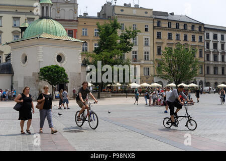 Main Square Krakow, Poland, Poland, Stock Photo