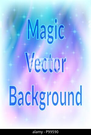 Abstract Blue and Pink Background Stock Vector