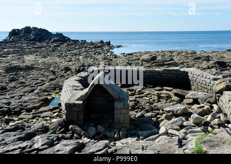 Plobannalec-Lesconil - Finistère department of Brittany - France Stock Photo