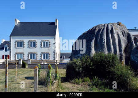 Plobannalec-Lesconil - Finistère department of Brittany - France Stock Photo