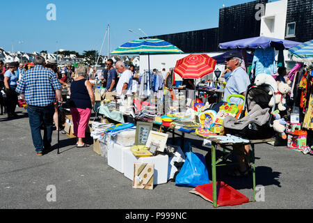 Plobannalec-Lesconil - Finistère department of Brittany - France Stock Photo