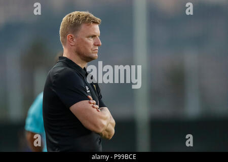 La Manga Club, Spain. 14th July, 2018. Summer season, friendly match between AFC Bournemouth, from Premier League, vs Sevilla FC, from LaLiga. © ABEL  Stock Photo