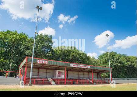 The Mitton Group Stadium at Dennyfield, Bradford. The home of Thackley AFC. Stock Photo