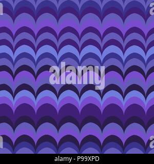 Vector ikat wave lilac seamless pattern Stock Vector