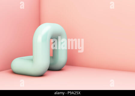 Abstract shape background. 3d rendering 3d illustration Stock Photo - Alamy