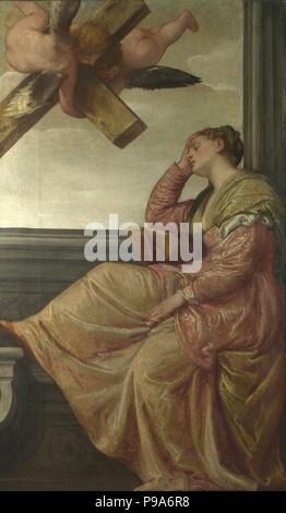 The Dream of Saint Helena. Museum: National Gallery, London. Stock Photo