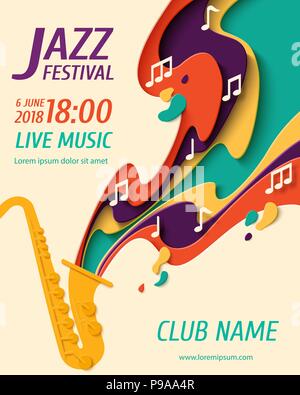 International Jazz Day vector background Stock Vector