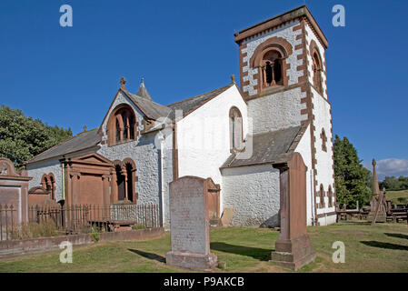 Kirkpatrick church Irongray Kirkcudbright Castle Douglas Dumfries and Galloway Scotland Stock Photo