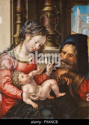 The Holy Family. Museum: Museo de Santa Cruz, Toledo. Author: Ribera ...
