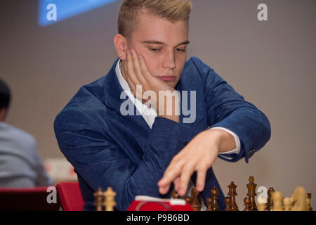 Ian NEPOMNIACHTCHI, Russia, RUS, Russian Federation, First matchday of the  Sparkassen Chess-Meeting 2018 on 14.07.2018 in Dortmund