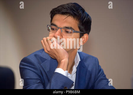 Ian NEPOMNIACHTCHI, Russia, RUS, Russian Federation, First matchday of the  Sparkassen Chess-Meeting 2018 on 14.07.2018 in Dortmund