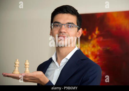 Anish Giri Editorial Stock Photo - Stock Image