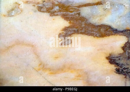 Multicolored layered marble texture with different veins, may be used as background Stock Photo