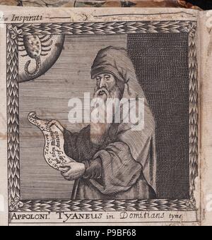 Apollonius of Tyana (From: The order of the Inspirati). Museum: PRIVATE COLLECTION. Stock Photo