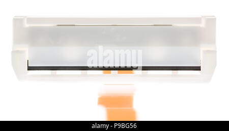A close up image single of a bladed shaving razor Stock Photo