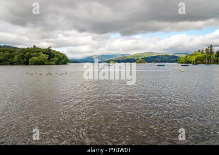 Bowness-on- Windermere Cumbria United Kingdom. Stock Photo