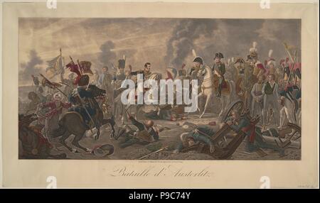 François Gérard - Battle Of Austerlitz (2 December 1805) 1805 Stock ...