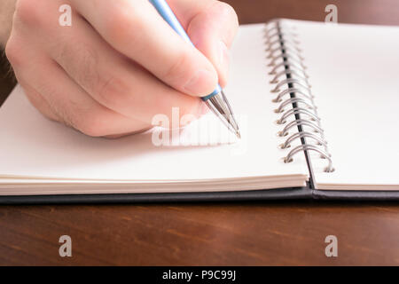 Don't Forget Concept To Write Things Down In An Organizer Stock Photo