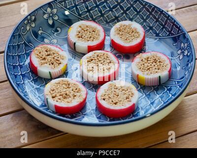 Korean traditional candy, Rice cookie Stock Photo