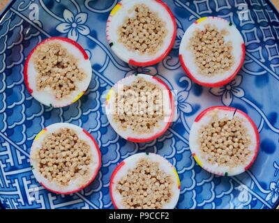 Korean traditional candy, Rice cookie Stock Photo