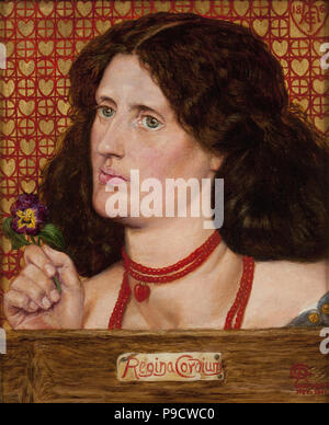 Rossetti  Dante Gabriel - Regina Cordium 4 (Portrait of Mrs Aldam Heaton)