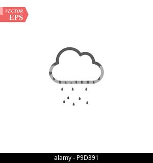 Hail icon vector isolated on white background for your web and mobile app design, Hail logo concept. eps 10 Stock Vector