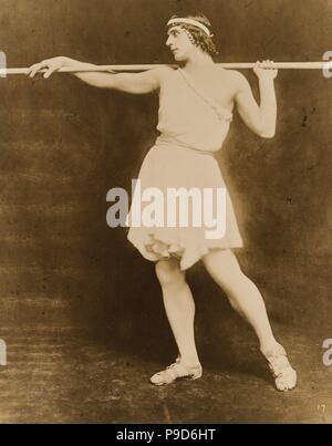 Michel Fokine in the Ballet Daphnis et Chloé. Museum: PRIVATE COLLECTION. Stock Photo