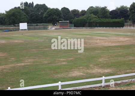 Bedworth Cricket Ground Stock Photo