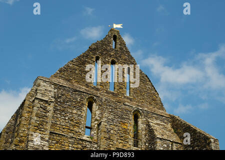 The remains of Battle Abbey, Battle, Sussex, UK Stock Photo
