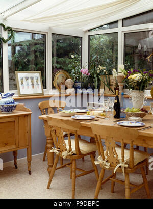 Traditional Conservatory With Glass Roof Stock Photo 280206028