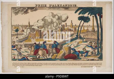 Capture of Alexandria by Napoleon on July 3, 1798. Museum: PRIVATE COLLECTION. Stock Photo