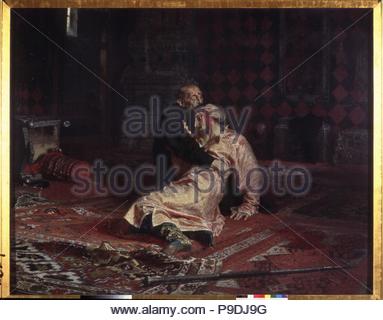 Ilya Repin Ivan the Terrible and His Son Ivan State Tretyakov Gallery ...