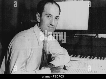 Portrait of the Composer George Gershwin (1898-1937). Museum: PRIVATE COLLECTION. Stock Photo