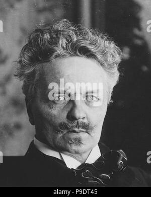 August Strindberg. Museum: Kungliga biblioteket, Stockholm. Stock Photo