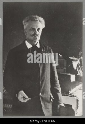 August Strindberg. Museum: Kungliga biblioteket, Stockholm. Stock Photo