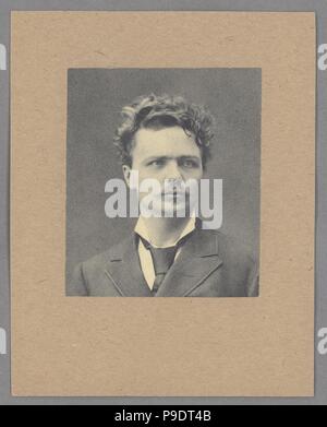 August Strindberg. Museum: Kungliga biblioteket, Stockholm. Stock Photo