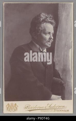 August Strindberg. Museum: Kungliga biblioteket, Stockholm. Stock Photo