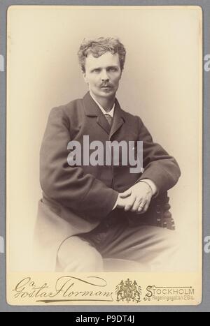 August Strindberg. Museum: Kungliga biblioteket, Stockholm. Stock Photo