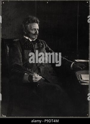 August Strindberg. Museum: Kungliga biblioteket, Stockholm. Stock Photo