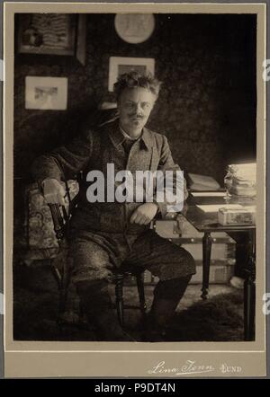 August Strindberg. Museum: Kungliga biblioteket, Stockholm. Stock Photo