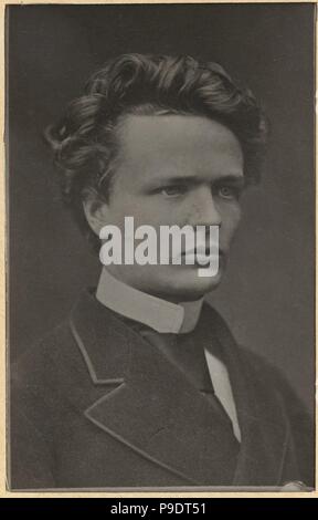 August Strindberg. Museum: Kungliga biblioteket, Stockholm. Stock Photo