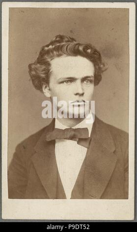 August Strindberg. Museum: Kungliga biblioteket, Stockholm. Stock Photo