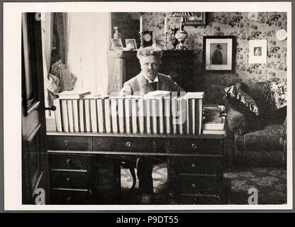 August Strindberg. Museum: Kungliga biblioteket, Stockholm. Stock Photo